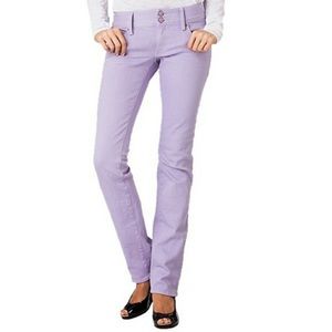 Lilly Pulitzer Lavender Worth Straight Jeans
